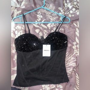 Brand new forver 21 tank top bustier